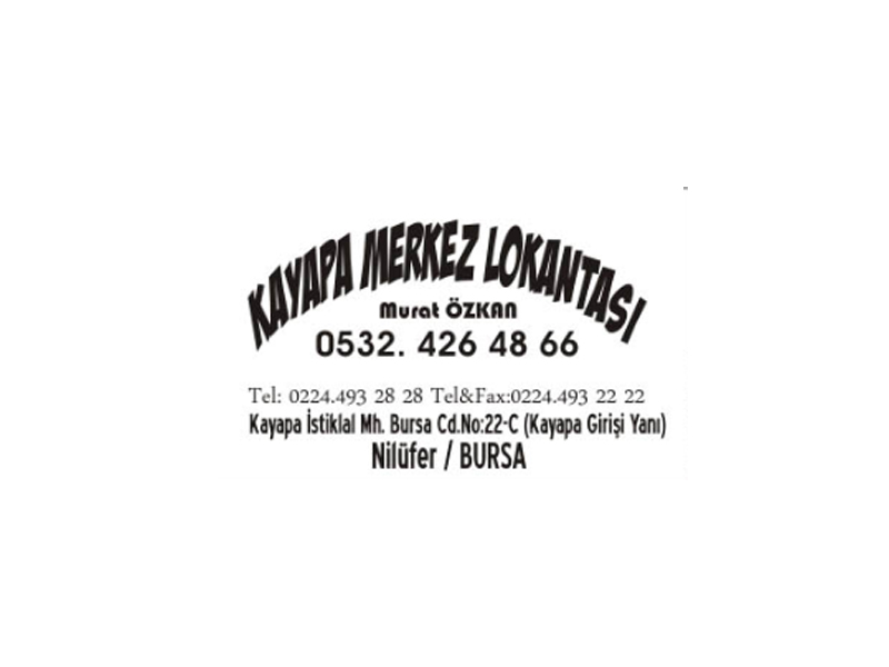 Kayapa Merkez Lokantası